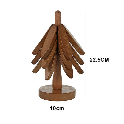 CampfireCoaster™ 4-Piece Set Fall Tree Trivets